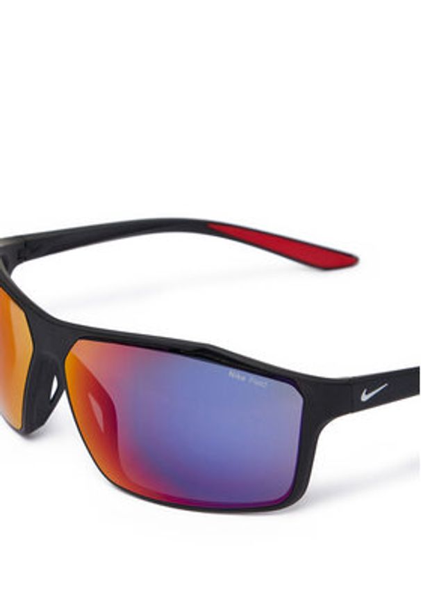 Nike Okulary przeciwsłoneczne Windstorm CW4673 010 Czarny. Kolor: czarny