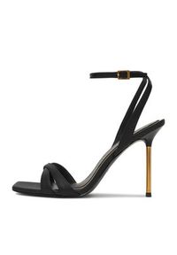 Eva Minge Sandały EO-ERIN-LT2409-1 Czarny. Kolor: czarny. Materiał: skóra #2