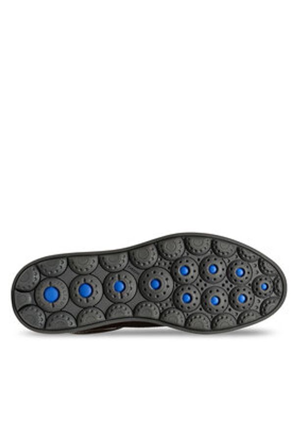 Geox Sneakersy U Spherica Ec12 U45GRA 00043 C6009 Brązowy. Kolor: brązowy. Materiał: skóra