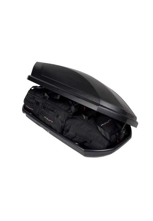 KJUST - Torby Do Boksu Dachowego Aleo Adventure 300 3Szt Kjust. Kolor: czarny. Styl: sportowy