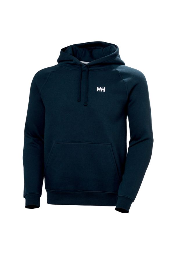 Bluza z kapturem Helly Hansen Elevate. Typ kołnierza: kaptur. Kolor: niebieski. Materiał: bawełna. Wzór: haft