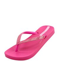 Klapki japonki Ipanema Mesh IV Kids 83177 Fuksja różowe. Okazja: na plażę. Kolor: różowy. Materiał: mesh #2