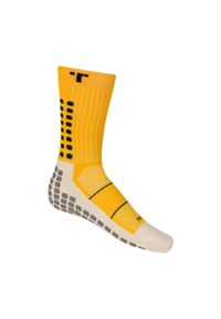 TRUSOX - Skarpety piłkarskie TRUsox Mid-Calf Thin. Kolor: żółty. Sport: piłka nożna #1