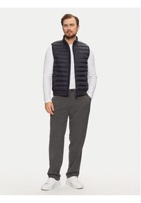 TOMMY HILFIGER - Tommy Hilfiger Bezrękawnik MW0MW38982 Granatowy Regular Fit. Kolor: niebieski. Materiał: syntetyk. Długość rękawa: bez rękawów #5