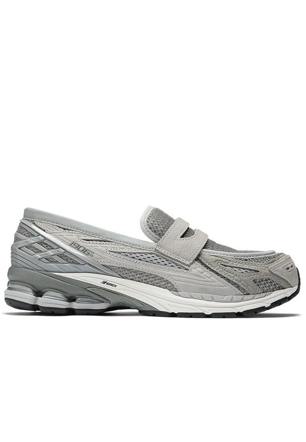 Buty unisex New Balance U1906LGR - szare. Kolor: szary. Materiał: materiał, syntetyk. Szerokość cholewki: normalna. Sport: turystyka piesza