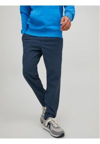 Jack & Jones - Jack&Jones Spodnie materiałowe Stace 12229699 Granatowy Relaxed Fit. Kolor: niebieski. Materiał: bawełna #1