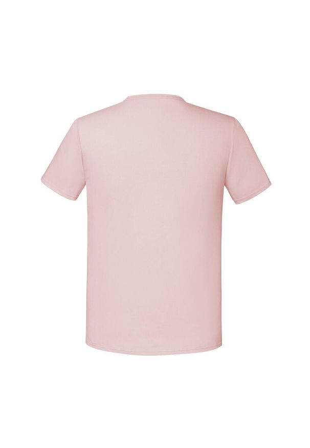 FRUIT OF THE LOOM - Kultowa Koszulka Unisex Dla Dorosłych. Kolor: różowy