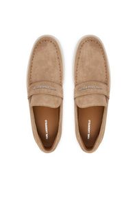 Karl Lagerfeld - KARL LAGERFELD Półbuty Kori KL21412 Beżowy. Kolor: beżowy. Materiał: skóra, zamsz #6