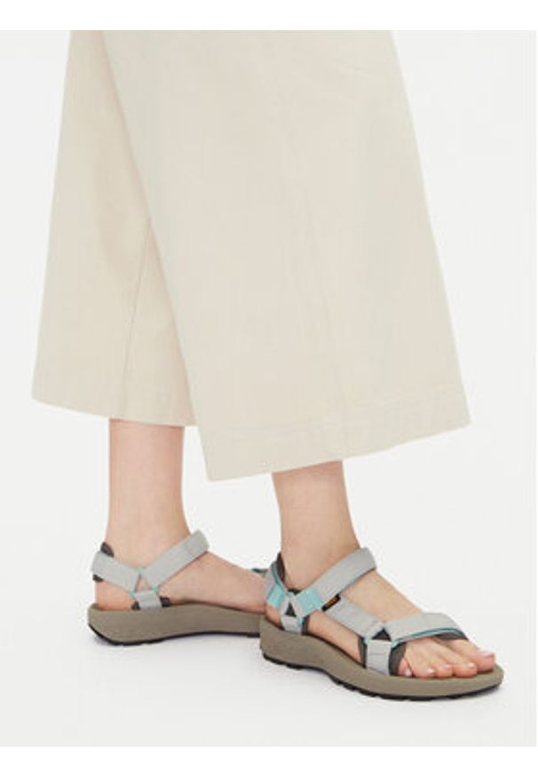 Teva Sandały Terragrip Sandal 1150270 Szary. Kolor: szary. Materiał: materiał