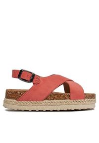 BIG STAR SHOES - Big Star Shoes Espadryle FF374171 Różowy. Kolor: różowy. Materiał: materiał #3