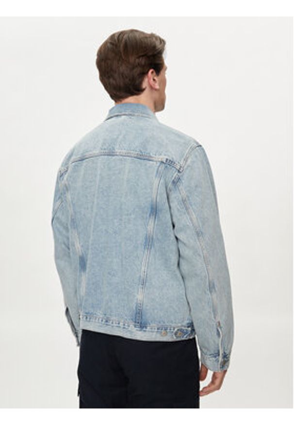 GAP - Gap Kurtka jeansowa 819666-00 Niebieski Regular Fit. Kolor: niebieski. Materiał: bawełna