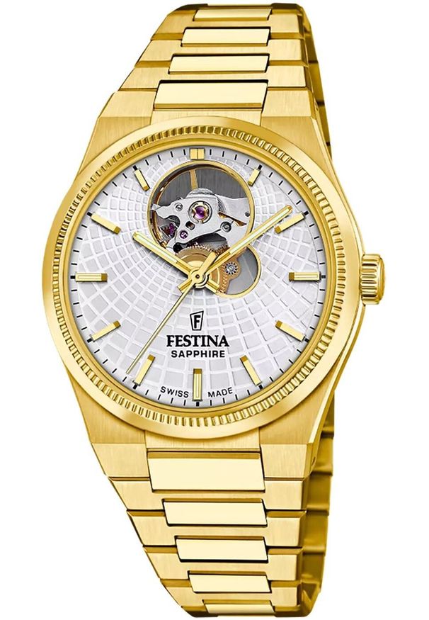 Zegarek damski Festina F20064-1 złoty. Kolor: złoty