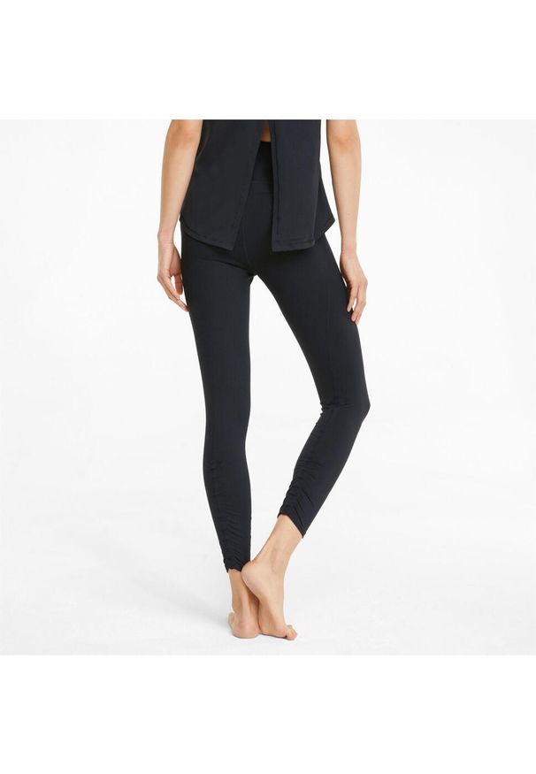 Legginsy damskie Puma Studio Foundation. Kolor: wielokolorowy, czarny. Materiał: poliester, materiał. Sport: fitness