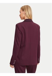 Guess Marynarka Viviane W4BN58 WGIH2 Bordowy Regular Fit. Kolor: czerwony. Materiał: syntetyk, wiskoza #4