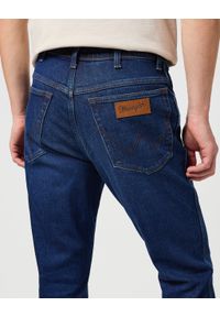 Wrangler - WRANGLER TEXAS SLIM MĘSKIE SPODNIE JEANSOWE JEANSY DŻINSY BLUE SOUL 112350661 W12S017997 #4