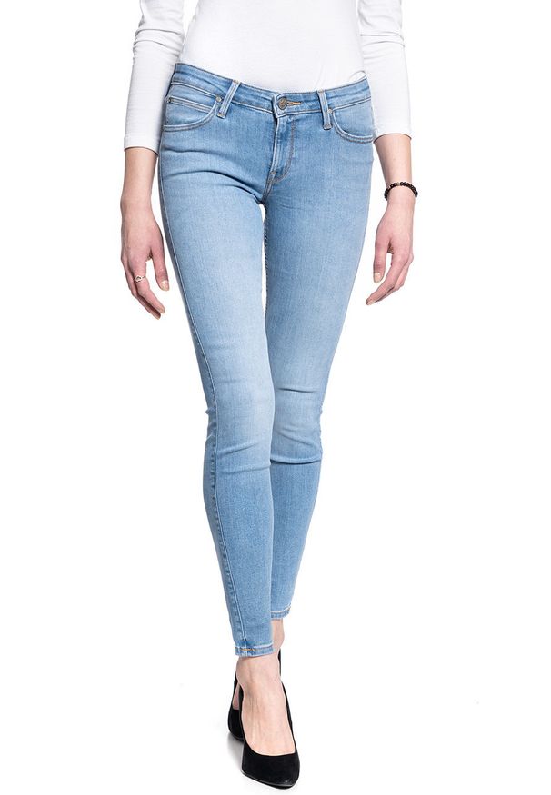 Lee - SPODNIE DAMSKIE LEE SCARLETT SKINNY LIGHT FLORIN L526MOHR 112111767. Okazja: na co dzień. Sezon: wiosna, lato. Styl: casual, klasyczny