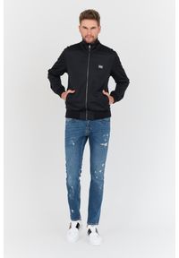 Dolce and Gabbana - DOLCE & GABBANA Czarny męski bomber, Rozmiar 52. Kolor: czarny #4