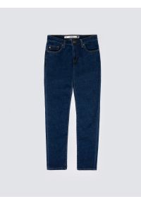 Big-Star - Jeansy męskie skinny granatowe Jeffray 663. Okazja: na co dzień. Stan: obniżony. Kolor: niebieski. Styl: klasyczny, casual, elegancki #6