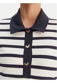 Liu Jo Sport Sukienka codzienna TA6125 J3867 Granatowy Regular Fit. Okazja: na co dzień. Kolor: niebieski. Materiał: wiskoza. Typ sukienki: sportowe, proste. Styl: casual, sportowy #4