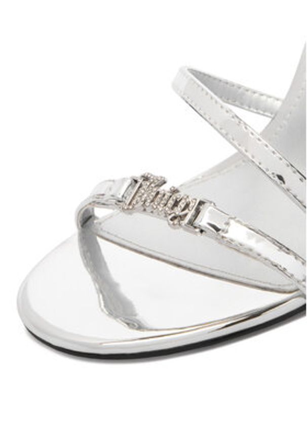Juicy Couture Sandały EO-LS955554-8 Srebrny. Kolor: srebrny. Materiał: materiał