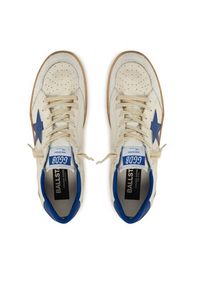 GOLDEN GOOSE - Golden Goose Sneakersy Ball Star GMF00117.F002198.10327 Écru. Materiał: skóra