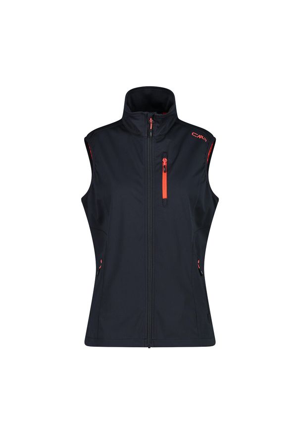 Kamizelka damska CMP. Kolor: szary, wielokolorowy, pomarańczowy. Sport: turystyka piesza