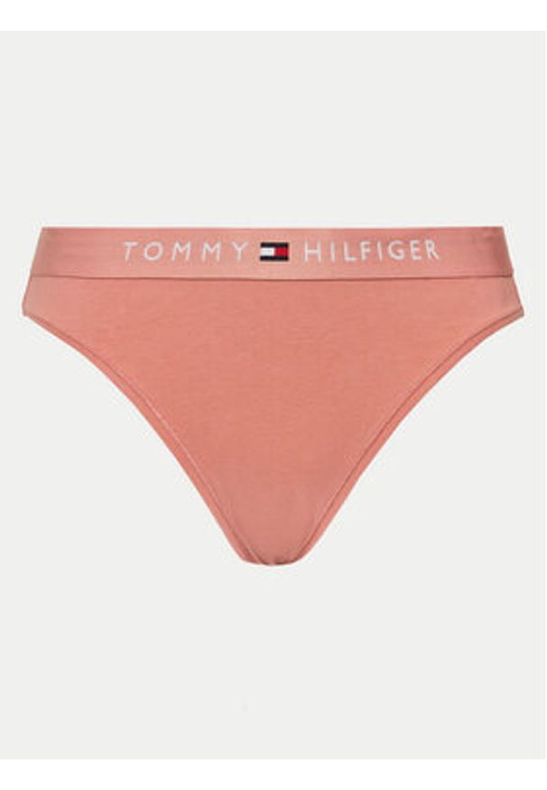 TOMMY HILFIGER - Tommy Hilfiger Figi klasyczne UW0UW04145 Różowy. Kolor: różowy. Materiał: bawełna