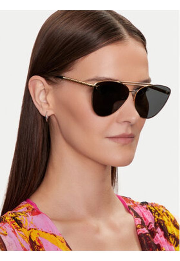 VERSACE - Versace Okulary przeciwsłoneczne 0VE2267 100287 Złoty. Kolor: złoty