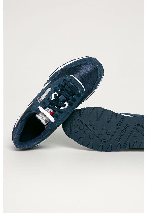 Reebok Classic - Buty Cl Nylon FV1595. Nosek buta: okrągły. Zapięcie: sznurówki. Kolor: niebieski. Materiał: nylon. Model: Reebok Nylon, Reebok Classic