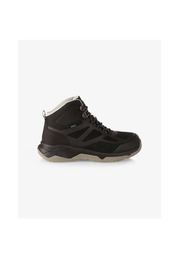 Kilpi PITON HIGH WP-U buty na zewnątrz. Kolor: czarny. Materiał: nylon