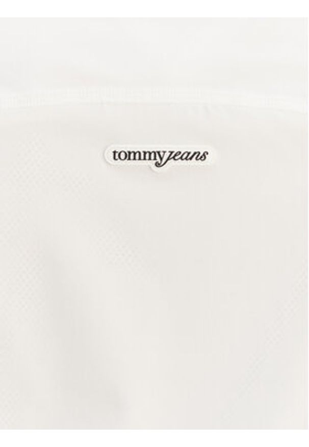Tommy Jeans Kurtka bomber DW0DW22323 Biały Regular Fit. Kolor: biały. Materiał: syntetyk