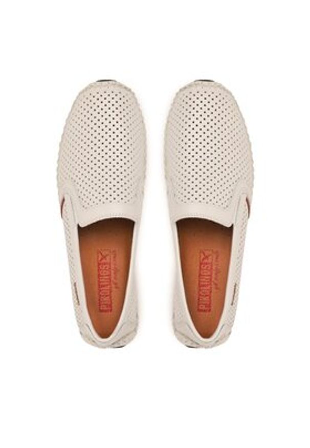 Pikolinos Półbuty 09Z-3100 Biały. Kolor: biały. Materiał: skóra