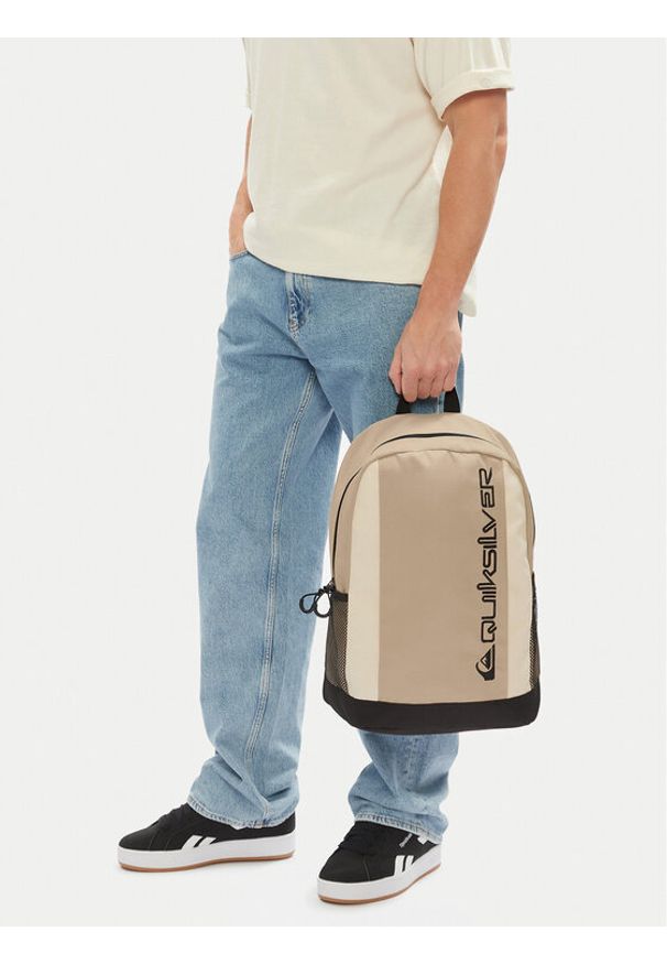 Quiksilver Plecak QUIC-P-001-07 Beżowy. Kolor: beżowy. Materiał: materiał