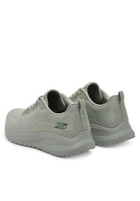 skechers - Skechers Sneakersy 117209/SAGE Zielony. Kolor: zielony. Materiał: materiał