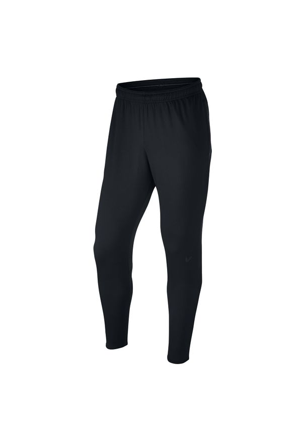 Spodnie Nike Dry Squad 859225. Materiał: materiał. Technologia: Dri-Fit (Nike). Wzór: napisy, paski. Sport: piłka nożna, fitness