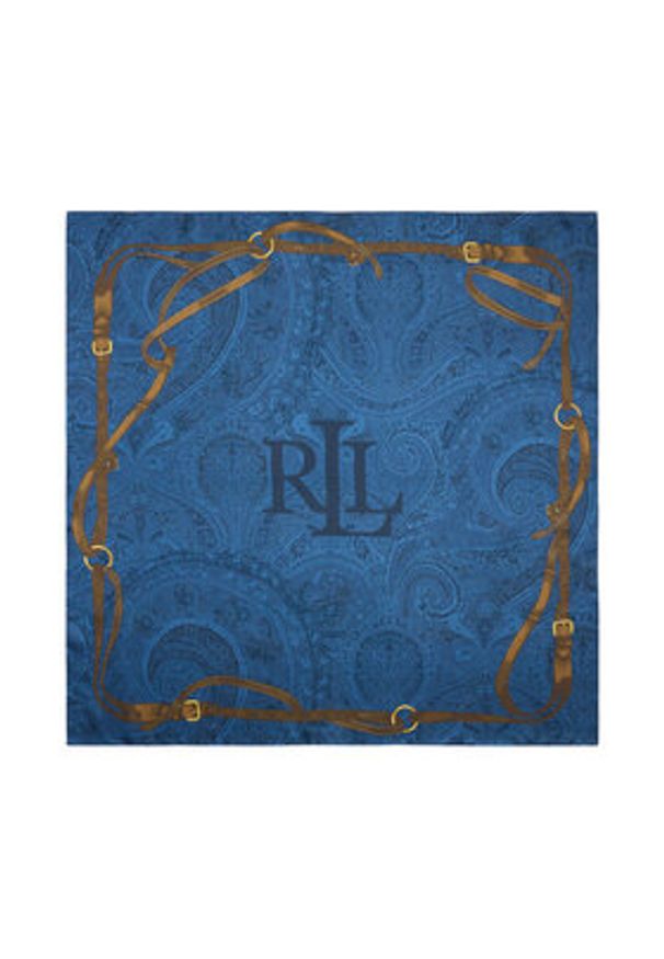 Lauren Ralph Lauren - LAUREN RALPH LAUREN Chusta 454972544003 Niebieski. Kolor: niebieski. Materiał: materiał, jedwab