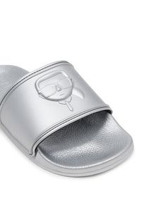 Karl Lagerfeld - KARL LAGERFELD Klapki Kondo 2.0 KL80919M Srebrny. Kolor: srebrny #6