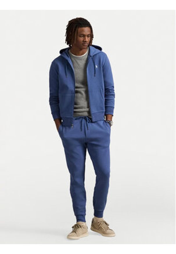 Polo Ralph Lauren Bluza 710881517071 Niebieski Regular Fit. Typ kołnierza: polo. Kolor: niebieski. Materiał: bawełna, syntetyk