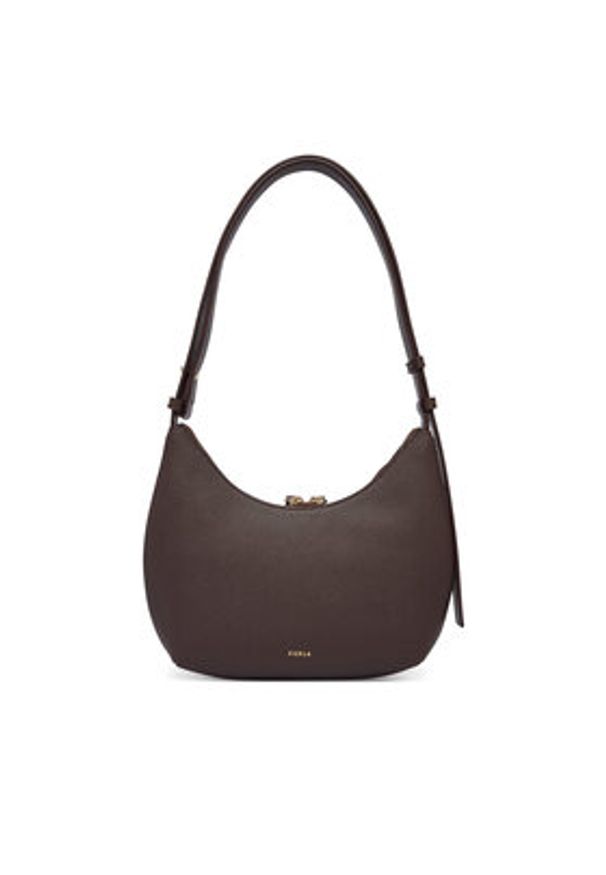 Furla Torebka Goccia S WB01500 BX3353 CN 2460S Brązowy ciemny. Kolor: brązowy. Materiał: skórzane