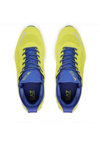 EA7 Emporio Armani Sneakersy X8X246 XK443 MZ610 Żółty. Kolor: żółty. Materiał: materiał #4