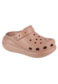 Klapki Crocs Crush Clog W 207521-2Q9. Okazja: na co dzień. Materiał: materiał. Styl: casual