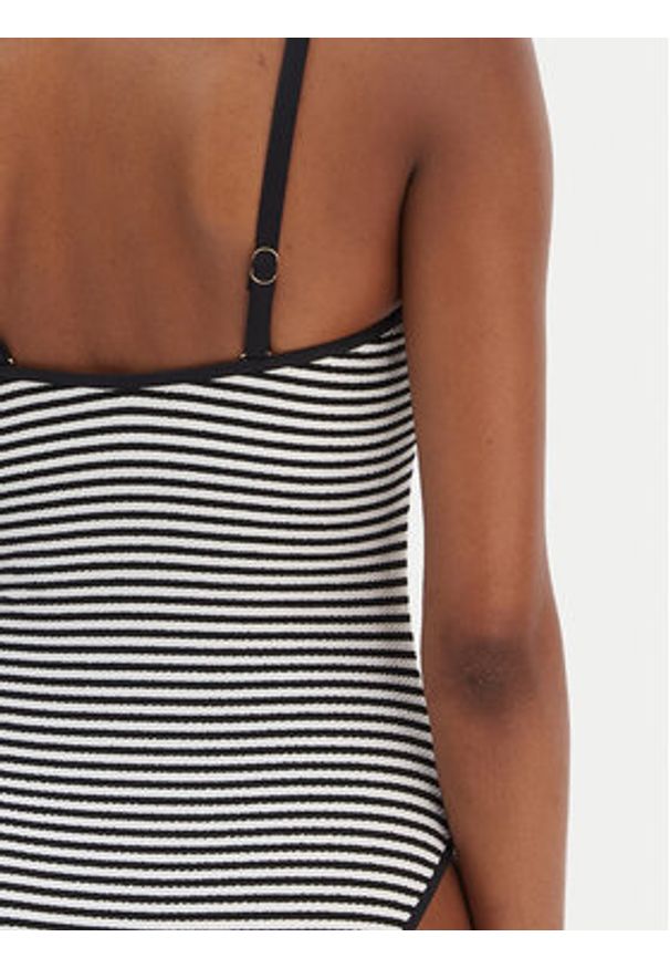 Seafolly Strój kąpielowy Clubhouse 11126DD281 Czarny. Kolor: czarny. Materiał: syntetyk