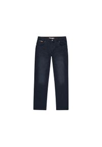 Lee - WRANGLER MĘSKIE SPODNIE JEANSOWE TEXAS SLIM MIDNIGHT RODEO 112358219 W12S017433. Okazja: na co dzień. Sezon: lato. Styl: klasyczny, elegancki, casual #6