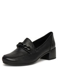 Rieker Loafersy 41660-00 Czarny. Kolor: czarny. Materiał: skóra #2
