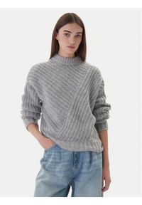 Mustang Sweter Erin 1016786 Szary Relaxed Fit. Kolor: szary. Materiał: syntetyk #1