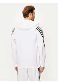Adidas - adidas Bluza Future Icons 3-Stripes JJ4158 Biały Regular Fit. Kolor: biały. Materiał: bawełna #5