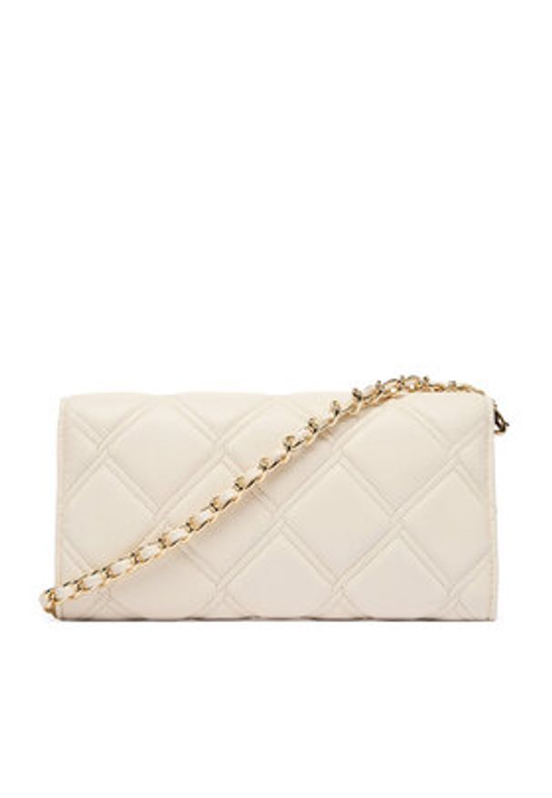 TOMMY HILFIGER - Tommy Hilfiger Torebka Th Feminine Wallet On Chain AW0AW18795 Kremowy. Kolor: kremowy. Materiał: skórzane