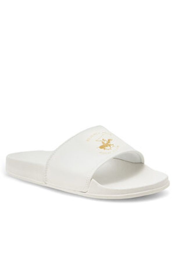 Beverly Hills Polo Club Klapki WP-CA23332C Biały. Kolor: biały