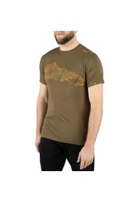 T-shirt męski Viking Bamboo Hopi Man. Kolor: zielony