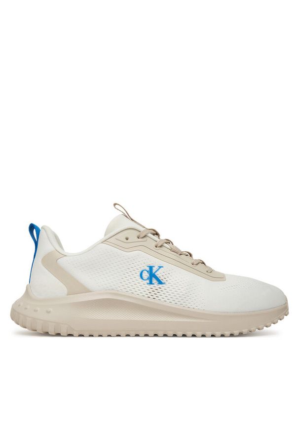 Sneakersy Calvin Klein Jeans. Kolor: biały